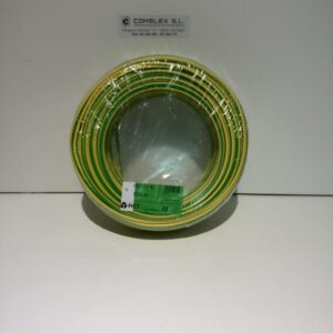 Hilo Flexible L.H. H07Z1-K 6 (VENTA DE ROLLOS)-Amarillo/Verde