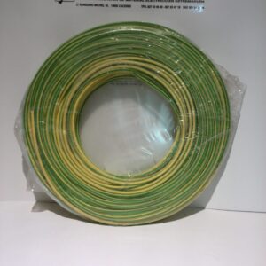 Hilo Flexible L.H. H07Z1-K 10 (VENTA DE ROLLOS)-Amarillo/Verde